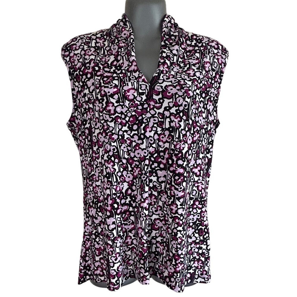 Nine West Floral Tank • Used • Size: Medium​